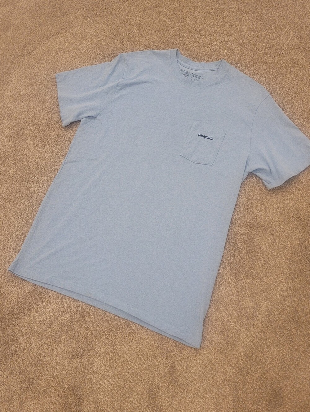 Patagonia Mens Blue Mountain Logo Size Large - Picture 2 of 5